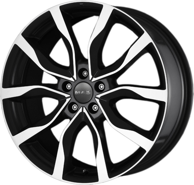 Mak Highlands Gun Metallic Mirror Face 5*120 8xR19 ET38 DIA72.6